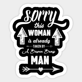 woman man Sticker